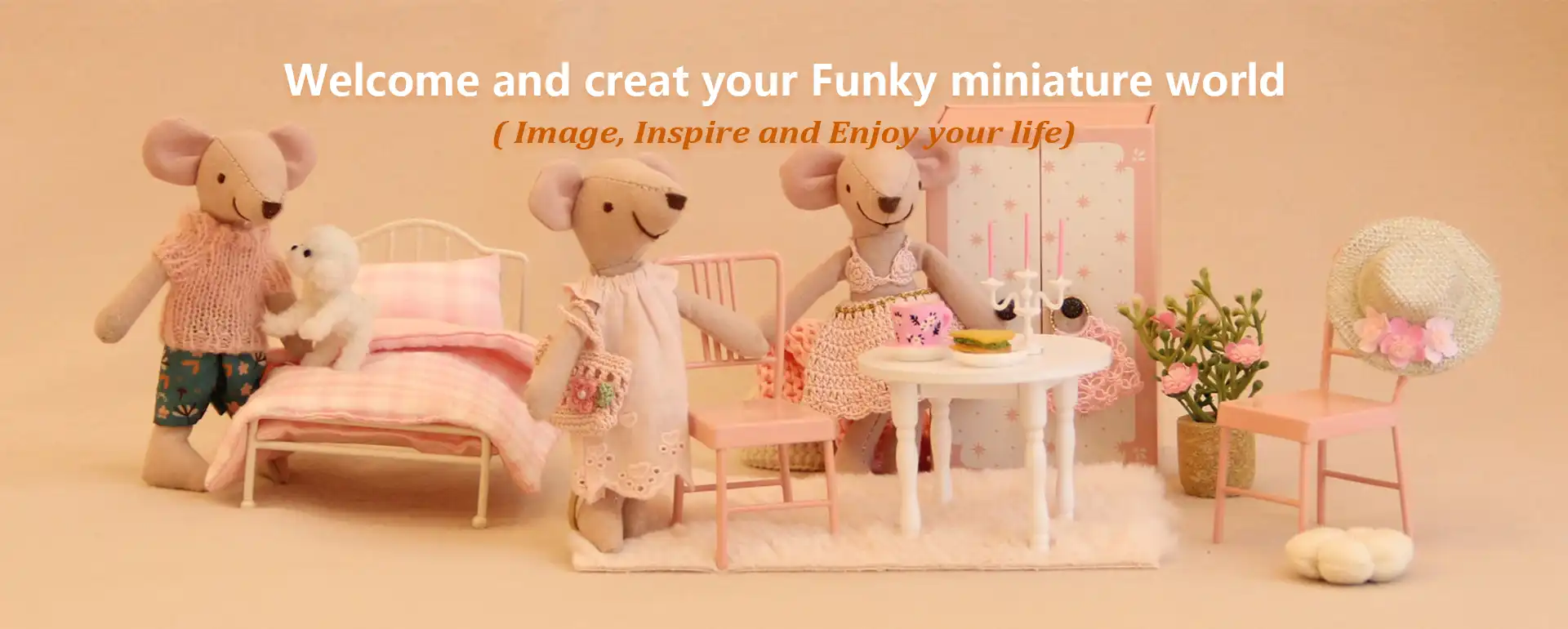 funky mini home - mini dollhouse furniture toys manufacturer