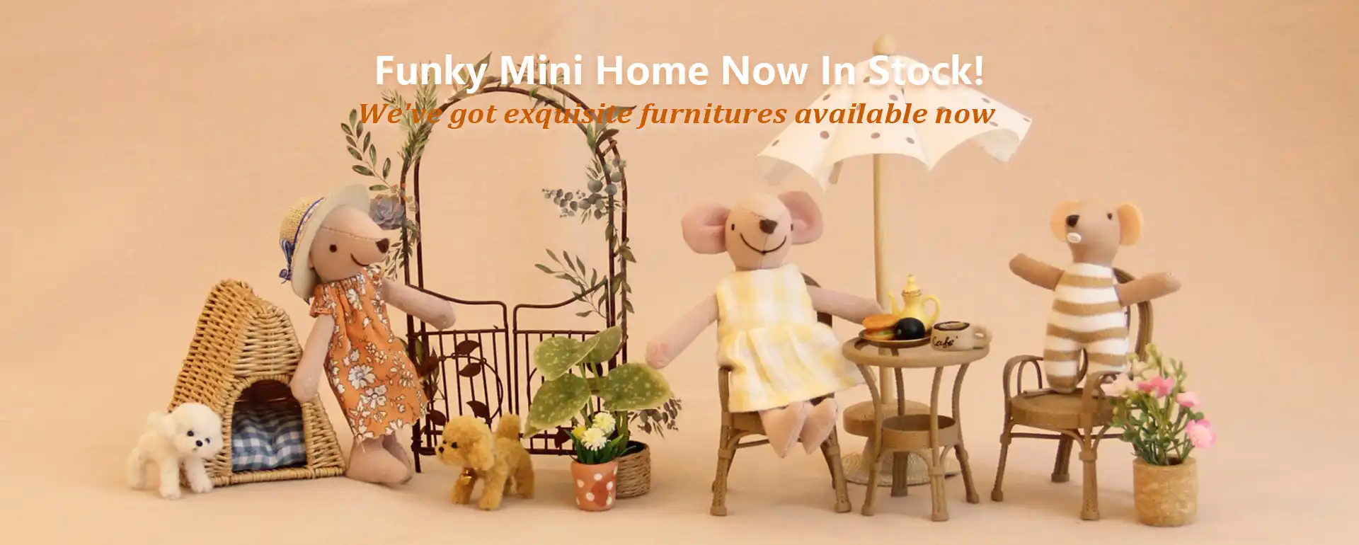 funky mini home - mini dollhouse furniture toys manufacturer