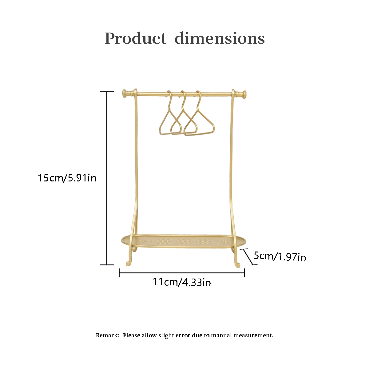 miniature accessories coat rack for dollhouse