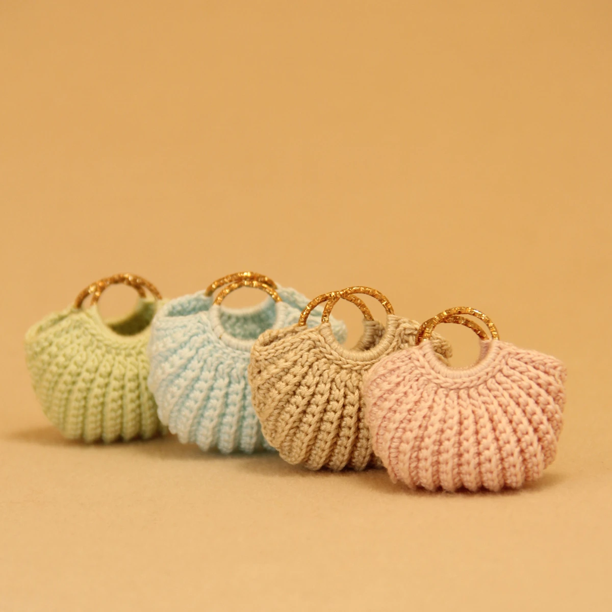 miniature accessories with mini knitting skirt and hat