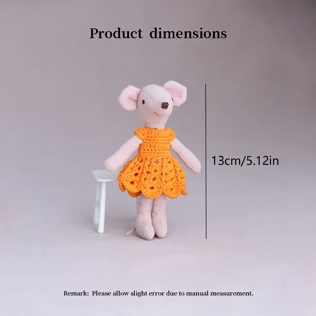 Handmade Dolls Halloween Mouse Box Toy
