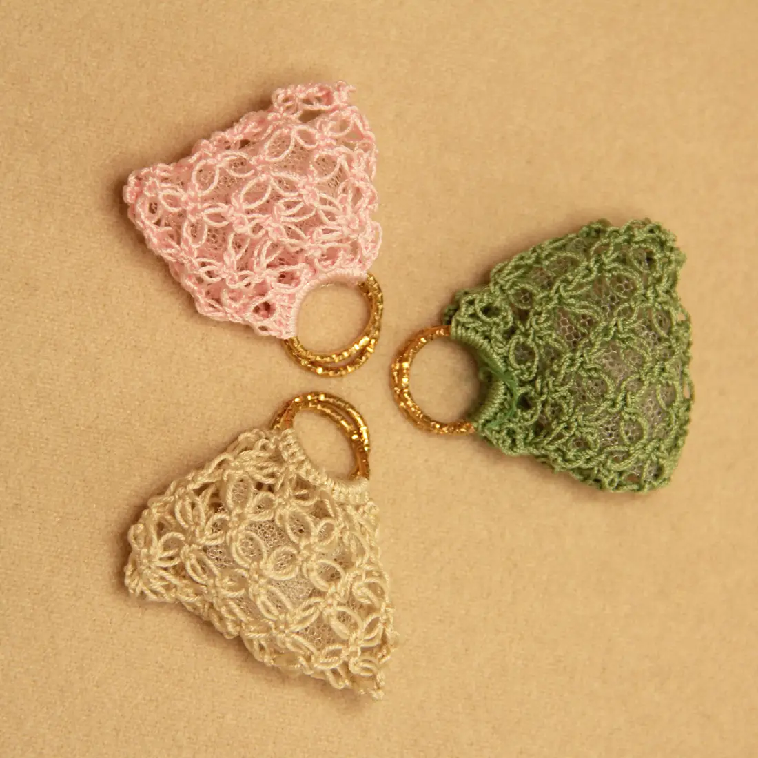 Dollhouse Stuff Miniature Accessories Tiny Knitting Bag
